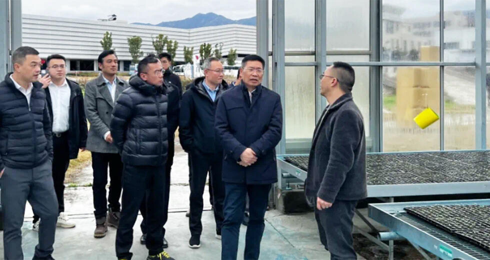 3月5日，农业和农村委调研组在温州苍南开展调研